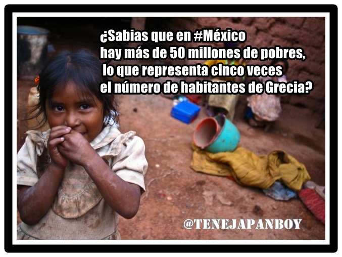 México más Pobre que los pobres de la Eurozona